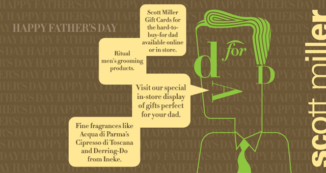 Scott Miller Father's Day Web ad